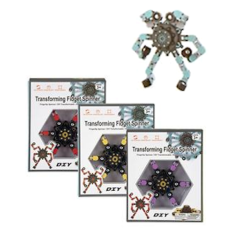 Transforming  Fingertip Spinner 13cm Diameter - Assorted